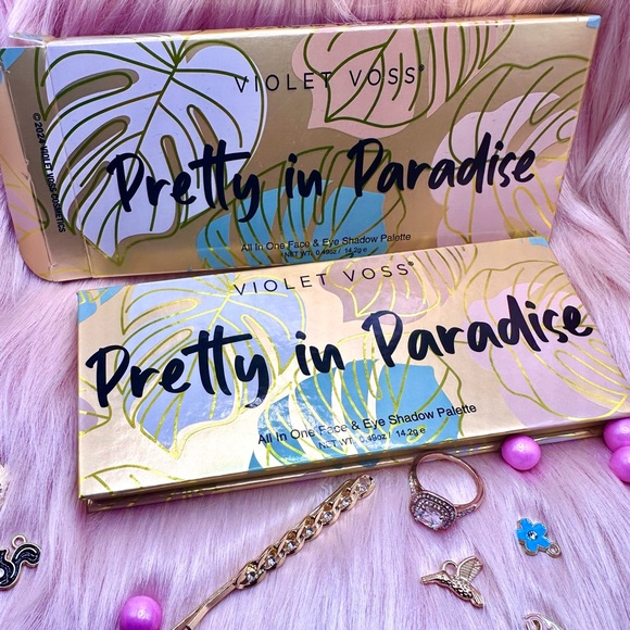 VIOLET VOSS PRETTY IN PARADISE ALL IN ONE FACE PALETTE - NEW - Picture 5 of 7